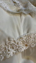 Load image into Gallery viewer, Beautiful 1960’s Vintage Chiffon Bridal Gown with Amazing Train
