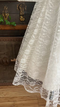 Load image into Gallery viewer, Beautiful 1960’s Vintage Illusion Lace Bridal Gown
