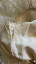 Load image into Gallery viewer, Incredible 1950’s Vintage Liquid Satin and Lace Bridal Dress by Emma Domb
