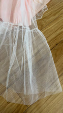 Load image into Gallery viewer, Stunning 1980’s Vintage Pink Lace and Taffeta Strapless Dream Dress
