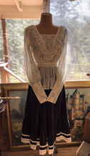 Load image into Gallery viewer, Authentic 1970’s Vintage Sheer Floral Voile Gunne Sax Blouse

