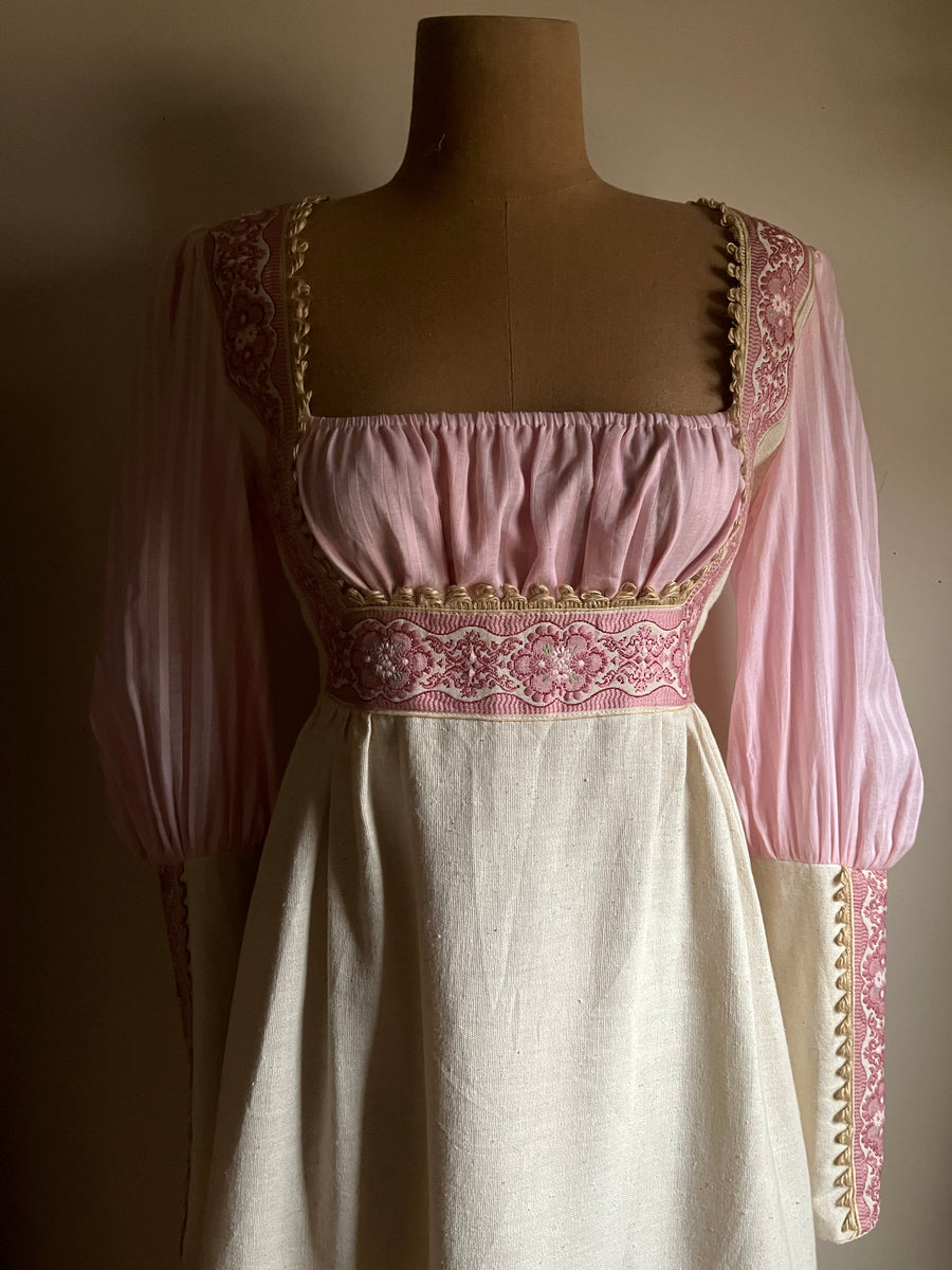 Authentic 1960's vintage Tea Rose Pink black label Gunne Sax – Strange ...