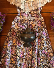 Load image into Gallery viewer, Authentic 1970’s vintage floral calico dress by Montgomery Ward
